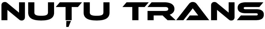 Logo-ul companiei Nutu Trans creat dintr-un font